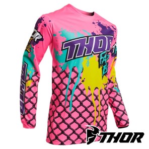 Maglia Cross Thor PULSE FAST BOYZ - Rosa