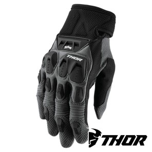 Guanti Enduro Thor TERRAIN - Carbone