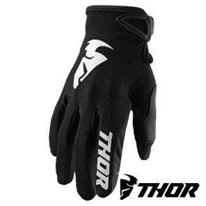 Guanti Cross Thor SECTOR - Nero
