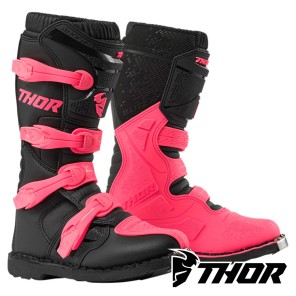 Stivali Cross Donna Thor Women's BLITZ XP - Nero Rosa