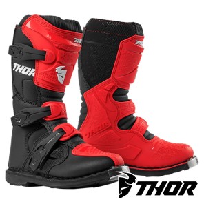 Stivali Cross Bambino Thor Youth BLITZ XP - Rosso Nero