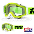 100% Maschera THE RACECRAFT Solar - Lente Trasparente