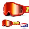 100% Maschera THE ACCURI Saarinen - Lente Rosso Specchio