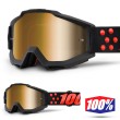 100% Maschera THE ACCURI Gernica - Lente Oro Specchio