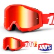100% Maschera THE STRATA Furnace - Lente Rosso Specchio