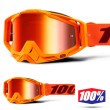 Maschera Cross 100% THE RACECRAFT Menlo - Lente Rosso Specchio