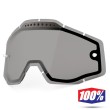 100% Lente Maschere - Doppia Ventilata Fumé