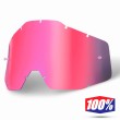 Lente Ricambio Maschere Cross 100% - Rosa Specchio