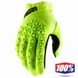 Guanti Cross 100% AIRMATIC - Giallo Fluo Nero