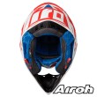 Casco Motocross Airoh AVIATOR 2.3 AMS2 Bigger - Rosso Opaco