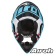 Casco Motocross Airoh AVIATOR 2.3 AMS2 Great - Azzurro Opaco