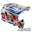 Casco Motocross Airoh AVIATOR 2.3 AMS2 Six Days 2018 - Cromo Lucido