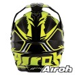 Casco Crossover Airoh COMMANDER Carbon - Giallo