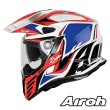 Casco Crossover Airoh COMMANDER Carbon - Rosso