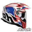 Casco Crossover Airoh COMMANDER Carbon - Rosso