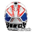Casco Crossover Airoh COMMANDER Carbon - Rosso