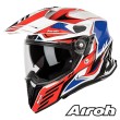 Casco Crossover Airoh COMMANDER Carbon - Rosso