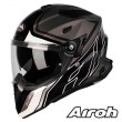 Casco Crossover Airoh COMMANDER Duo - Lucido Opaco