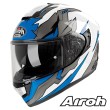 Casco Integrale Airoh ST 501 Bionic - Blu Lucido Cromo