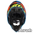 Casco Motocross Airoh TWIST Great - Blu Opaco