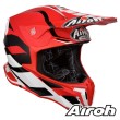 Casco Motocross Airoh TWIST Great - Rosso Opaco