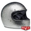 Casco Integrale Biltwell GRINGO - Argento Megaflake