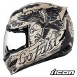 Casco Integrale Icon AIRMADA Scrawl - Bianco