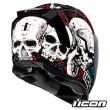 Casco Integrale Icon AIRFLITE Skull 18 - Glory