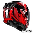 Casco Integrale Icon AIRFLITE Stim - Rosso