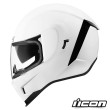 Casco Integrale Icon AIRFORM Gloss - Bianco