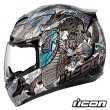 Casco Integrale Icon AIRMADA Legion - Argento
