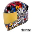Casco Integrale Icon AIRFRAME PRO Luckylid3 - Oro
