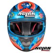 Casco Integrale Nolan N60-5 Gemini Replica Marco Melandri Aquarium 39 - Metal Pearl Blue