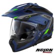 Casco Modulare Nolan N70-2 X Grandes Alpes 25 N-COM - Flat Imperator Blue