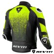 Giacca REV'IT! QUANTUM AIR - Nero Giallo Neon
