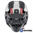Casco Jet Shark X-DRAK Hister - Bianco Nero Rosso