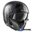 Casco Jet Shark S-DRAK CARBON Freestyle Cup - Nero Antracite