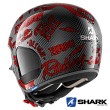 Casco Jet Shark S-DRAK CARBON Freestyle Cup - Nero Rosso