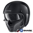 Casco Jet Shark S-DRAK Blank - Nero