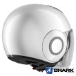 Casco Jet Shark NANO CRYSTAL White Pearl - Bianco