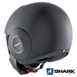 Casco Jet Shark STREET-DRAK Blank Mat - Nero