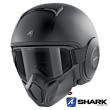 Casco Jet Shark STREET-DRAK Blank Mat - Nero