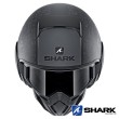 Casco Jet Shark STREET-DRAK Tribute RM Mat - Nero Antracite