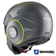 Casco Jet Shark STREET-DRAK Hurok Mat - Antracite Giallo Nero