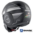 Casco Jet Shark STREET-DRAK Replica Zarco Malaysian GP Mat - Nero Antracite