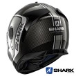 Casco Integrale Shark SPARTAN CARBON Priona - Nero Antracite Argento