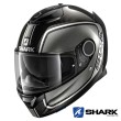 Casco Integrale Shark SPARTAN CARBON Priona - Nero Antracite Argento