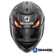 Casco Integrale Shark SPARTAN Replica Lorenzo Austrian GP Mat - Antracite Nero Antracite