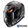 Casco Integrale Shark SPARTAN Replica Lorenzo Austrian GP Mat - Antracite Nero Antracite