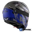 Casco Integrale Shark VANCORE 2 Kanhji Mat - Antracite Nero Blu